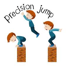 Jim jumps over
